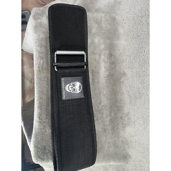 Gymreapers Black Lever Weightlifting Belt Medium 10mm 34” Black Clean Gym - Picture 2 of 3